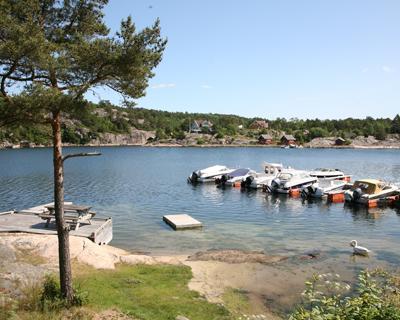 Langeneskilen Inn Exterior foto